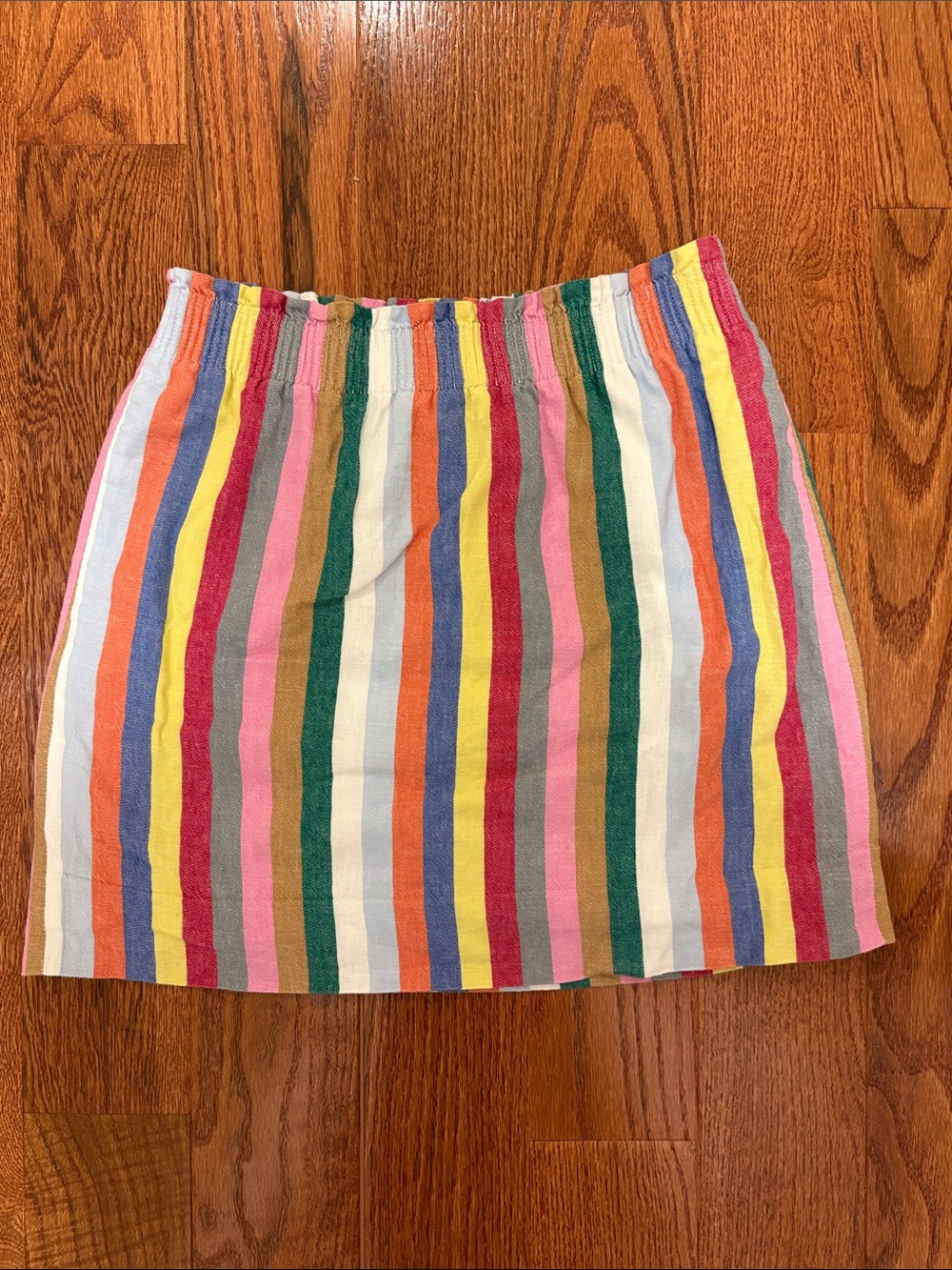 J. Crew Multicolor Striped Skirt
